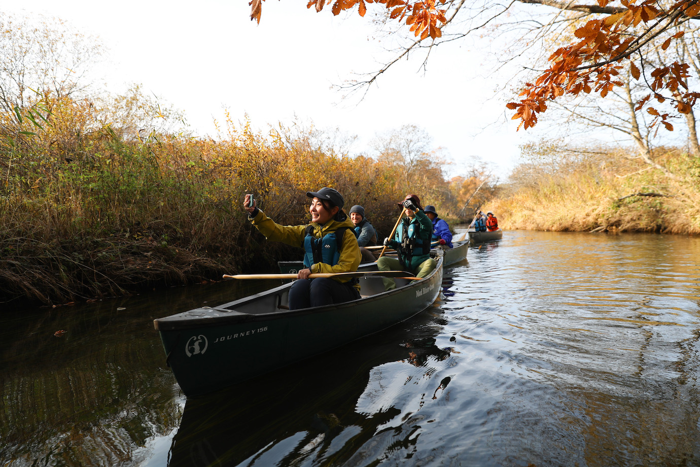 ポー川のカヌー・ガイドウォーク