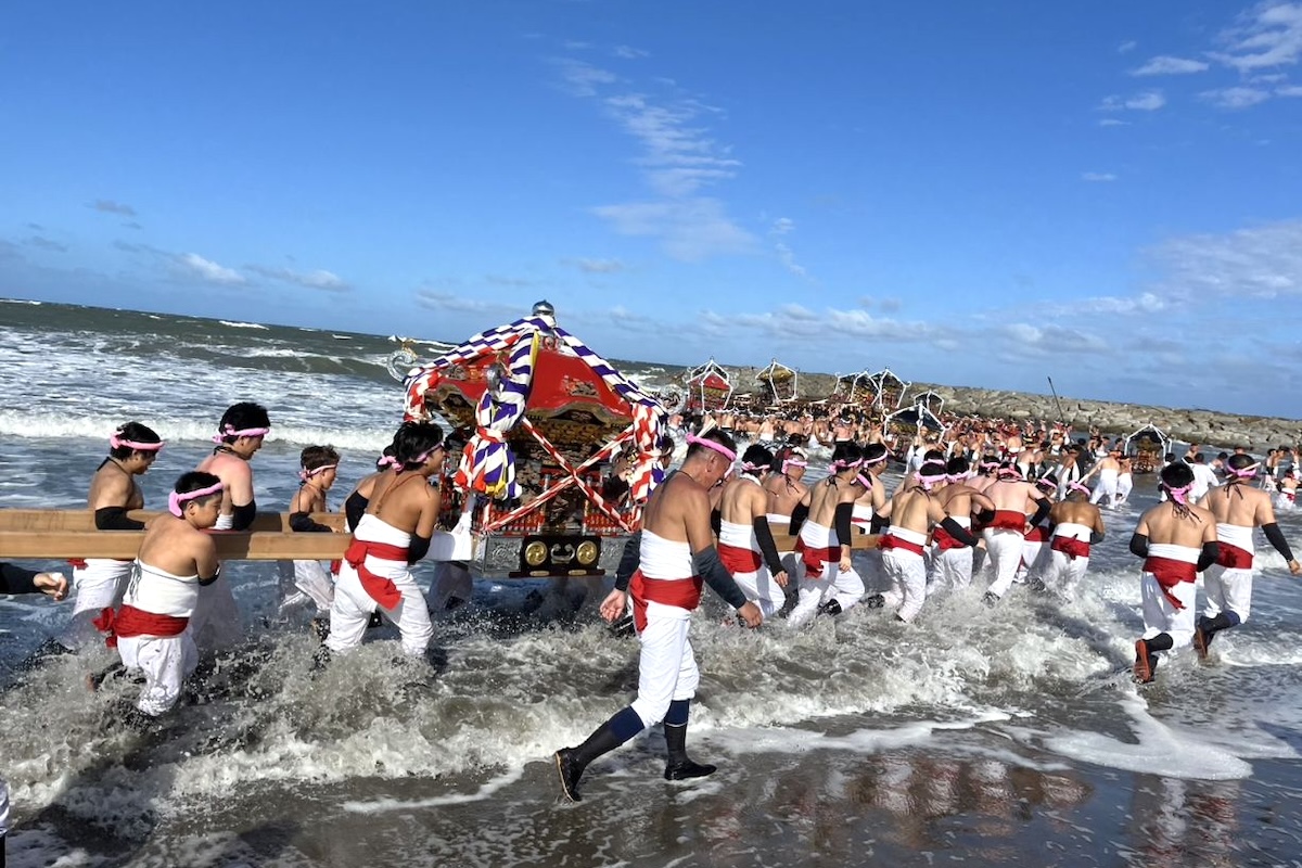 【千葉県 いすみ市】“勇壮関東随一” の「大原はだか祭り」でお神輿を担いでみませんか？